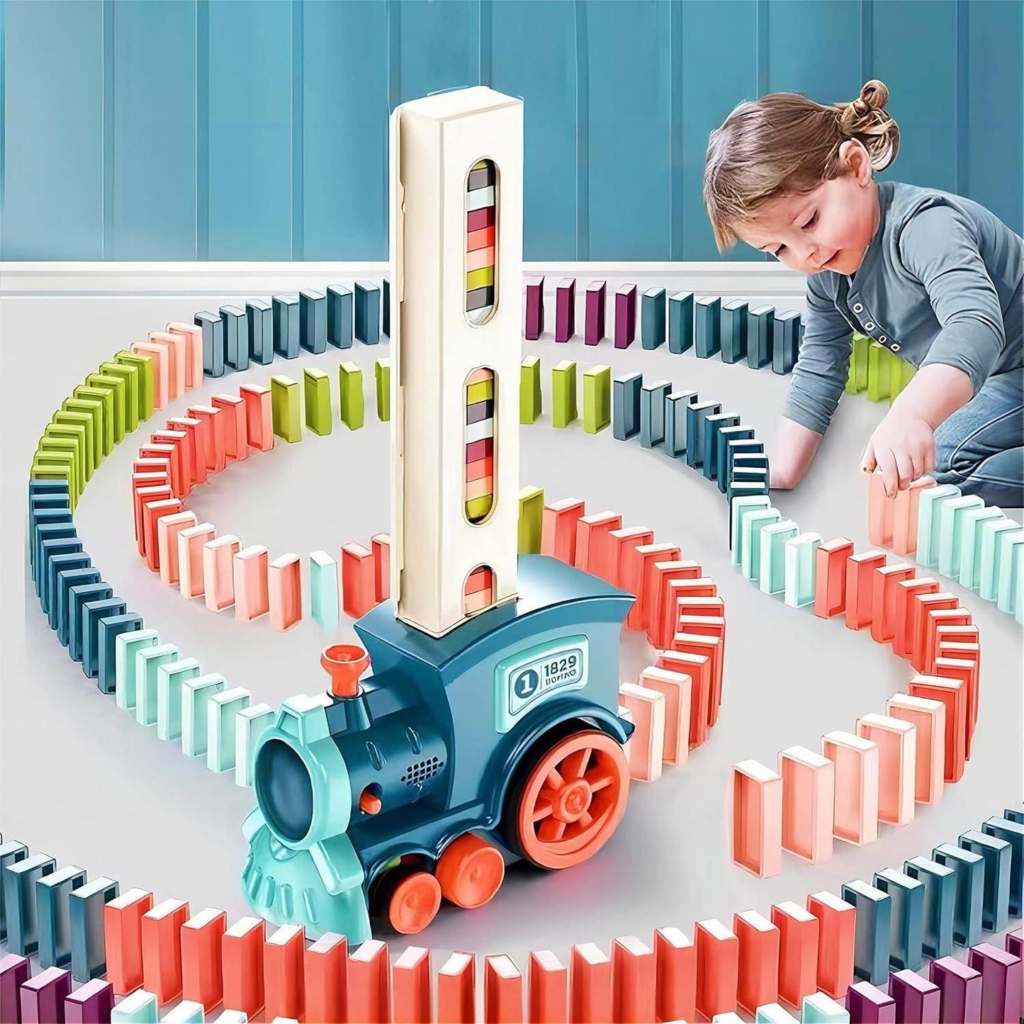 Domino™ Train with Sound – Fun & Brain-Booster for Kids!